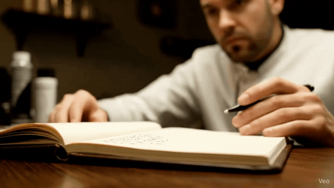 GIF de Agenda de Papel